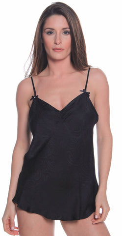 Shirley McCoy Silk Satin Jacquard Camisole SM208B